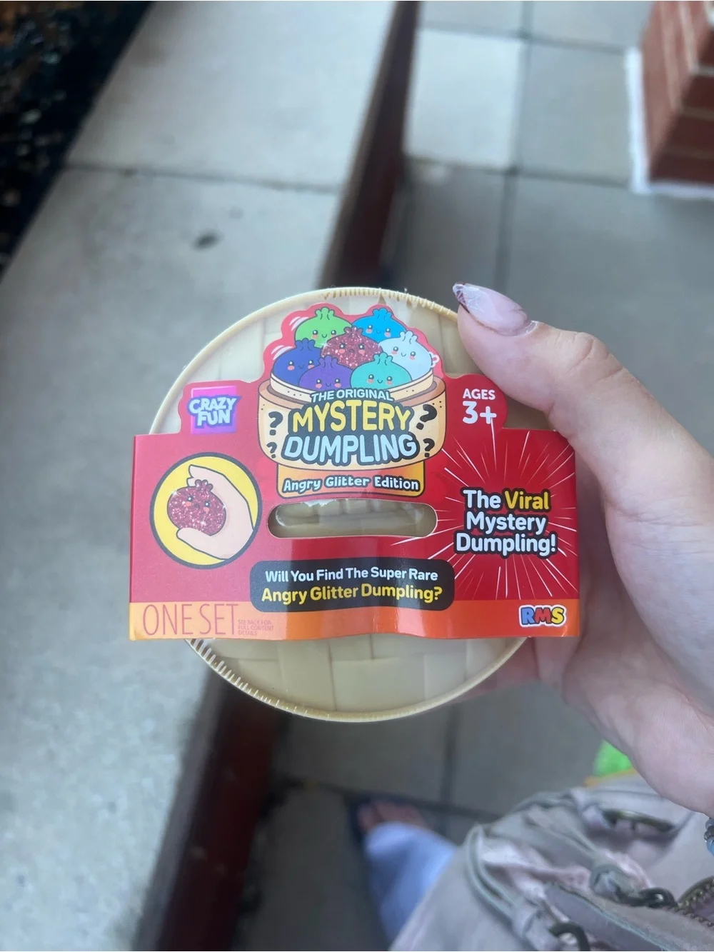 ⭐️The Original Mystery Dumpling Angry Glitter Edition - Red Packaging